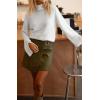 imageATHMILE Fall Fashion Sweaters for Women Turtleneck Long Sleeve Casual Loose Knit Pullover Tops Winter Clothes 2025White