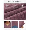 imageATHMILE Womens Tops Summer Sweaters V Neck Short Sleeve Shirts Fashion Dressy Casual Business Tunic BlousesBurgundy