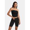 imageATHMILE Womens Tube Tops Strapless Crop Tops Basic Backless Sleeveless Bandeau Trendy Going Out Cute Summer OutfitsBlack