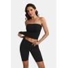 imageATHMILE Womens Tube Tops Strapless Crop Tops Basic Backless Sleeveless Bandeau Trendy Going Out Cute Summer OutfitsBlack