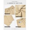 imageATHMILE Barrel Sweatpants Women Fall Fashion Wide Leg Pants 2025 Baggy Lounge Comfy Flowy Sweat Pants with PocketsLight Khaki