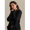 imageATHMILE Cardigan Sweaters for Women Fashion Chunky Cardigans 2025 Fall Outfits Womens Long Sleeve Cable Knit Button CoatsBlack