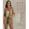 imageATHMILE Cardigan Sweaters for Women Fashion Chunky Cardigans 2025 Fall Outfits Womens Long Sleeve Cable Knit Button CoatsKhaki