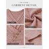 imageATHMILE Long Sleeve Shirts for Women Early Fall Fashion Tops 2025 Casual V Neck Button Blouses Tunic Tops for LeggingsPink