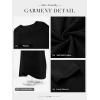 imageATHMILE Long Sleeve Shirts for Women Fall Fashion Tops 2025 Dressy Casual Blouses Trendy Pleated Tunic OutfitsBlack