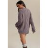 imageATHMILE Oversized Cable Knit Sweaters for Women Fall Fashion Outfits Long Sleeve Loose Crewneck Winter Clothes 2025Grayish Purple