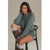 imageATHMILE Oversized Cable Knit Sweaters for Women Fall Fashion Outfits Long Sleeve Loose Crewneck Winter Clothes 2025Grey Blue