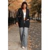 imageATHMILE Oversized Cardigan Sweaters for Women Fall Outfits Chunky Knit Open Front Sweater with PocketsBlack