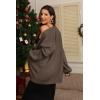imageATHMILE Oversized Cardigan Sweaters for Women Fall Outfits Chunky Knit Open Front Sweater with PocketsNutmeg