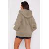imageATHMILE Oversized Hoodies for Women Fall Sweatshirts Zip Up Hoodie Casual Jackets Y2k Fashion Outfits Winter Clothes 2025Coffeegrey