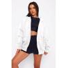 imageATHMILE Oversized Hoodies for Women Fall Sweatshirts Zip Up Hoodie Casual Jackets Y2k Fashion Outfits Winter Clothes 2025White