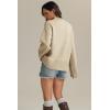 imageATHMILE Sweaters for Women 2025 Fall Fashion Outfits Long Sleeve Loose Casual Crewneck Ribbed Knit Pullover Winter ClothesApricot