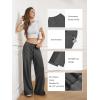imageATHMILE Sweatpants Women Fall Outfits Wide Leg Baggy Pants HighWaisted Drawstring Sweat Pants Fashion Joggers with PocketBlack