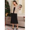 imageATHMILE Women Striped Cardigan Sweaters Button Down Cropped Fall Fashion Outfits Winter Clothes Knit Lady Jackets Coat 2025Apricot White Stripe
