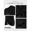 imageATHMILE Womens Long Sleeve Shirts Business Casual Blouse Dressy Fall Spring Basic Outfits Trendy Loose Fit Tunic TopsBlack