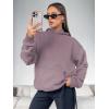 imageATHMILE Womens Oversized Hoodies Fleece Sweatshirts Long Sleeve Sweaters Pullover Fall Clothes with PocketNutmeg