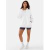 imageATHMILE Womens Oversized Sweatshirts Fall Fashion Hoodies Half Zip Fleece Pullover Long Sleeve Y2K Clothes with Side PocketsWhite