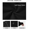imageATHMILE Womens Sweatshirts Half Zip Cropped Pullover Fleece Quarter Zipper Hoodies 2025 Fall Fashion Outfits ClothesBlack