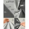 imageATHMILE Womens Wide Leg Sweatpants Air Fabric Straight Lowrise Drawstring Elastic Low Waist Fall Clothing Pockets 2025Dark Grey