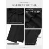 imageATHMILE Womens Wide Leg Sweatpants High Waisted Baggy Interior Drawstring Joggers Straight Leg Sweat Pants with PocketsBlack