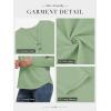 imageATHMILE Long Sleeve Shirts for Women 2025 Fall Outfits Henley Dressy Casual Tops Trendy Blouses Cute TShirts Fashion ClothesLight Green