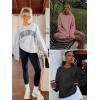 imageATHMILE Oversized Sweatshirt for Women Crewneck Fleece Long Sleeve Pullover Hoodies Tops Fall Fashion Outfits Clothes 2025Lagrey