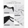 imageATHMILE Women Oversized Long Sleeve Shirt 2025 Fall Winter Casual Basics Top Loose Fit Tee Fashion Cute ClothesWhite Black