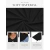imageATHMILE Womens 2025 Fall Long Sleeve Shirts Basic Apparel Shirts Trendy V Neck Tshirt for Women Curved Hem TopsBlack