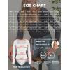 imageATHMILE Womens Square Neck Long Sleeve Bodysuit Ribbed Slim Fitted TopsDark Green