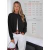 imageATHMILE Cropped Cardigan Sweaters for Women Lightweight Crop Knit Y2k Fall Outfits Fashion Clothes 2025Black