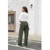 imageATHMILE Women Sweatpants Soft Jogging Straight Pajama Sweats Wide Leg Sweatpants Women Lounge Pants Joggers 2025Green