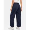 imageATHMILE Sweatpants Women Baggy Lounge Pants Workout Gym Active High Waisted Comfy Joggers for Women Fall Clothes 2025Fleecenavy