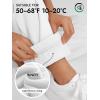 imageATHMILE Sweatpants Women Baggy Lounge Pants Workout Gym Active High Waisted Comfy Joggers for Women Fall Clothes 2025Fleecewhite