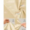 imageATHMILE Womens Wide Leg Sweatpants Air Fabric Straight Lowrise Drawstring Elastic Low Waist Fall Clothing Pockets 2025Apricot