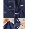 imageATHMILE Womens Wide Leg Sweatpants Air Fabric Straight Lowrise Drawstring Elastic Low Waist Fall Clothing Pockets 2025Navy Blue
