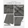 imageATHMILE Womens Wide Leg Sweatpants High Waisted Baggy Interior Drawstring Joggers Straight Leg Sweat Pants with PocketsDark Grey