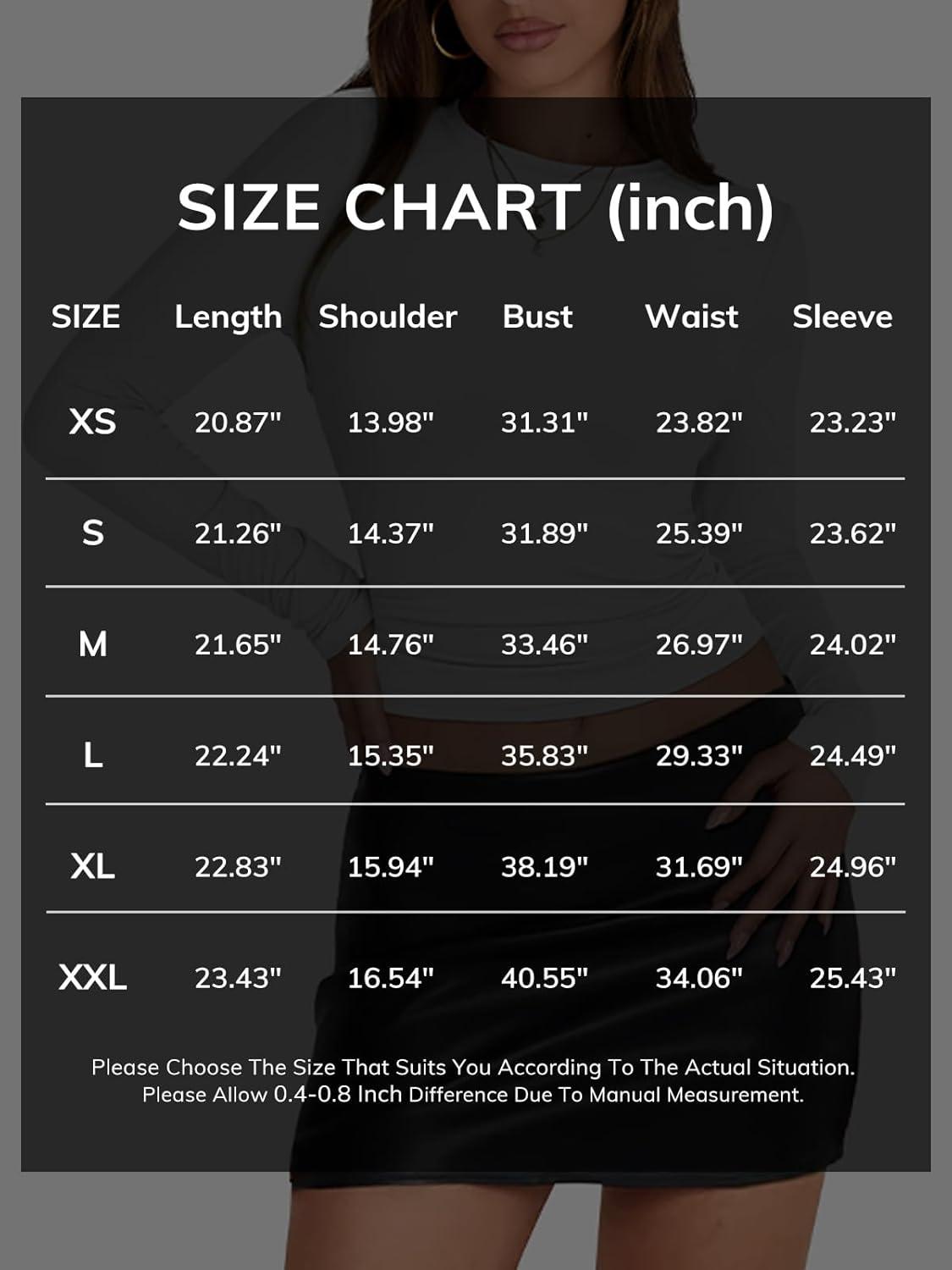 imageATHMILE Womens Basic TShirts Going Out Crop Tops Tight Slim Fit Cute Teen Girls Short SleeveLong Sleeve Y2k Clothes2neon Pink