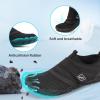 imageBarefoot Water Shoes Women Men Adult Hiking Swim Beach River Pool Hike Guarding Shoes Aqua Socks Protective Comfort Wide Toe Box Width Rock Climbing Vacation Outdoor 2025 NewBlack045