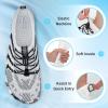 imageBarefoot Water Shoes Women Men Adult Hiking Swim Beach River Pool Hike Guarding Shoes Aqua Socks Protective Comfort Wide Toe Box Width Rock Climbing Vacation Outdoor 2025 NewWhite Black021