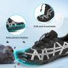 imageBarefoot Water Shoes Women Men Adult Hiking Swim Beach River Pool Hike Guarding Shoes Aqua Socks Protective Comfort Wide Toe Box Width Rock Climbing Vacation Outdoor 2025 NewBlack027