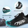 imageBarefoot Water Shoes Women Men Adult Hiking Swim Beach River Pool Hike Guarding Shoes Aqua Socks Protective Comfort Wide Toe Box Width Rock Climbing Vacation Outdoor 2025 NewBlack037