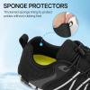 imageBarefoot Water Shoes Women Men Adult Hiking Swim Beach River Pool Hike Guarding Shoes Aqua Socks Protective Comfort Wide Toe Box Width Rock Climbing Vacation Outdoor 2025 NewBlack033