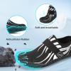imageBarefoot Water Shoes Women Men Adult Hiking Swim Beach River Pool Hike Guarding Shoes Aqua Socks Protective Comfort Wide Toe Box Width Rock Climbing Vacation Outdoor 2025 NewBlack043