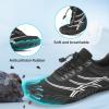 imageBarefoot Water Shoes Women Men Adult Hiking Swim Beach River Pool Hike Guarding Shoes Aqua Socks Protective Comfort Wide Toe Box Width Rock Climbing Vacation Outdoor 2025 NewBlack026