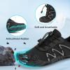 imageBarefoot Water Shoes Women Men Adult Hiking Swim Beach River Pool Hike Guarding Shoes Aqua Socks Protective Comfort Wide Toe Box Width Rock Climbing Vacation Outdoor 2025 NewBlack038
