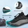 imageBarefoot Water Shoes Women Men Adult Hiking Swim Beach River Pool Hike Guarding Shoes Aqua Socks Protective Comfort Wide Toe Box Width Rock Climbing Vacation Outdoor 2025 NewBlack031
