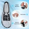 imageBarefoot Water Shoes Women Men Adult Hiking Swim Beach River Pool Hike Guarding Shoes Aqua Socks Protective Comfort Wide Toe Box Width Rock Climbing Vacation Outdoor 2025 NewWhite Black024