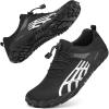 imageBarefoot Water Shoes Women Men Adult Hiking Swim Beach River Pool Hike Guarding Shoes Aqua Socks Protective Comfort Wide Toe Box Width Rock Climbing Vacation Outdoor 2025 NewBlack037