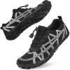 imageBarefoot Water Shoes Women Men Adult Hiking Swim Beach River Pool Hike Guarding Shoes Aqua Socks Protective Comfort Wide Toe Box Width Rock Climbing Vacation Outdoor 2025 NewBlack027