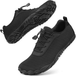 imageBarefoot Water Shoes Women Men Adult Hiking Swim Beach River Pool Hike Guarding Shoes Aqua Socks Protective Comfort Wide Toe Box Width Rock Climbing Vacation Outdoor 2025 NewBlack032